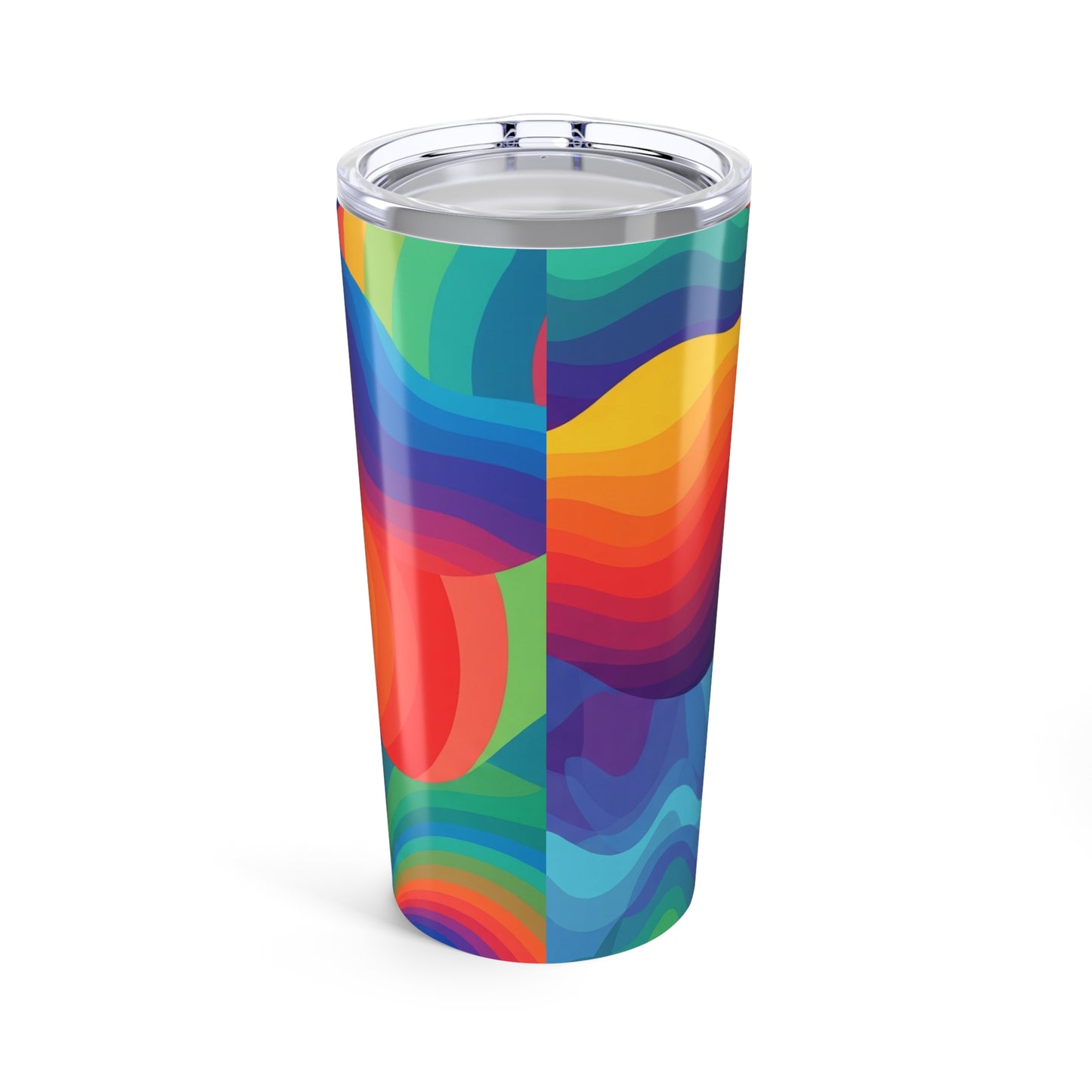 20 Oz Stainless Steel Tumbler With Double Wall Vacuum Insulation Leak Proof Printed Design Travel Mug Dishwasher