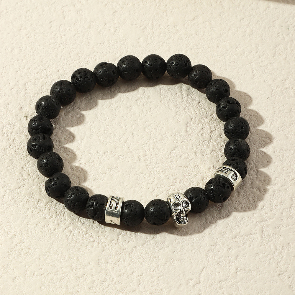 Unisex Stone And Wooden Geometric Bracelet Handmade Individually Packaged For Men And Women Europe Classic Art