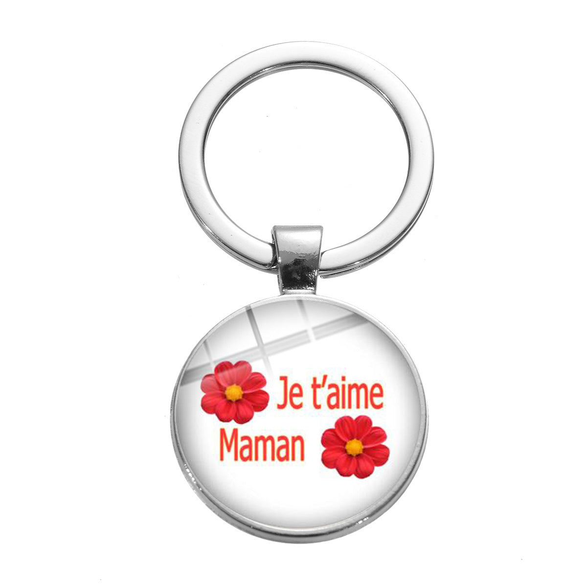 Mom Keychain Gift Zinc Alloy Key Ring Decorative Pendant For Mothers Day And Special Occasions For Mom On Any Occasion