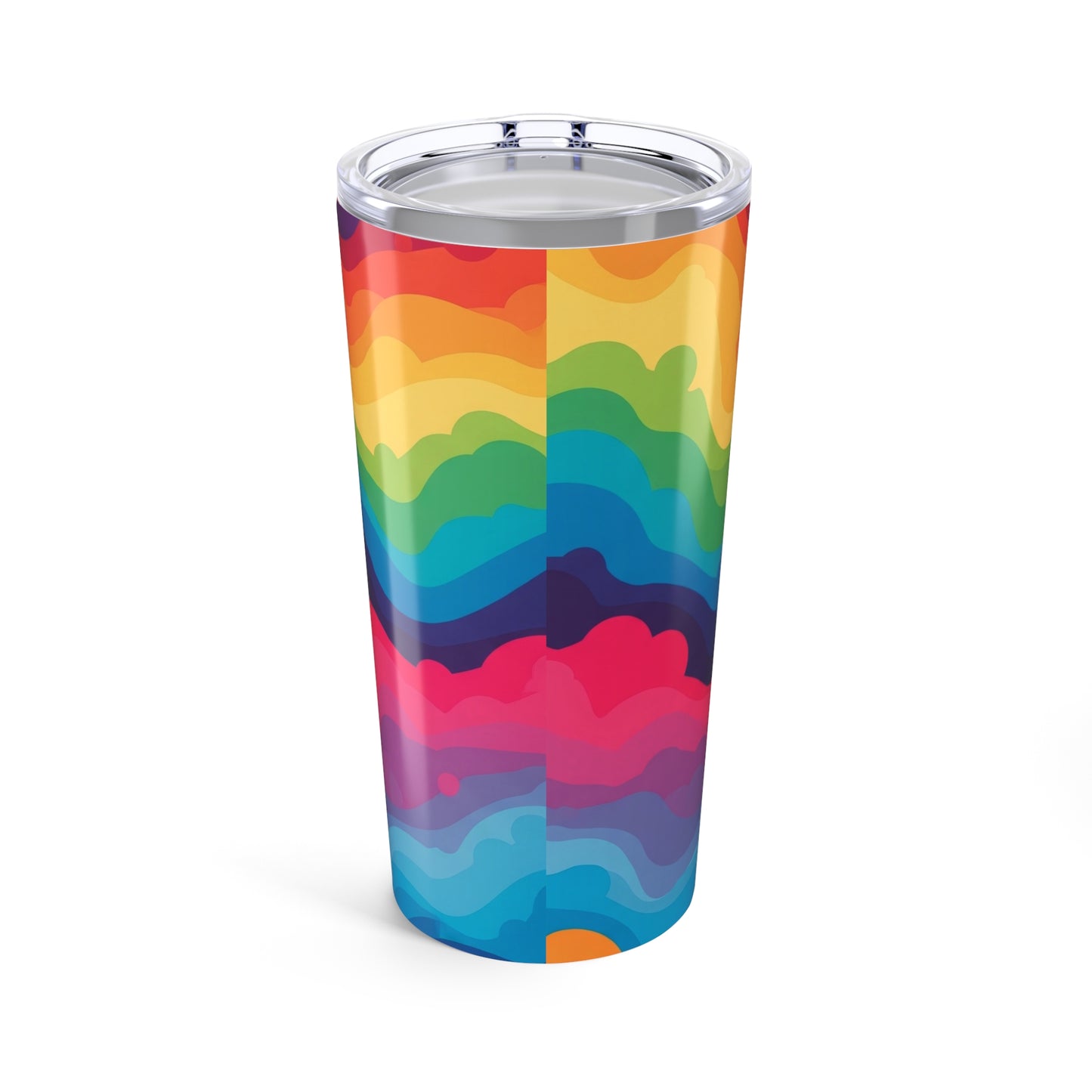 20oz Stainless Steel Tumbler With Double Wall Vacuum Insulation Travel Mug Spill Resistant For Hot And Cold Drinks