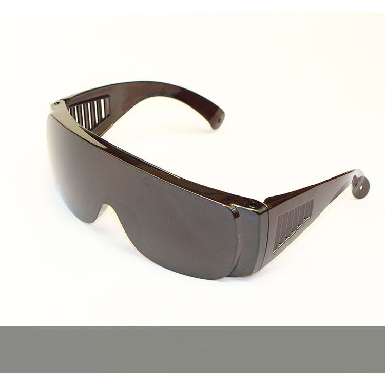 Protective Safety Glasses Polycarbonate Lenses Windproof Dustproof Waterproof Transparent Frame Enhanced Visibility