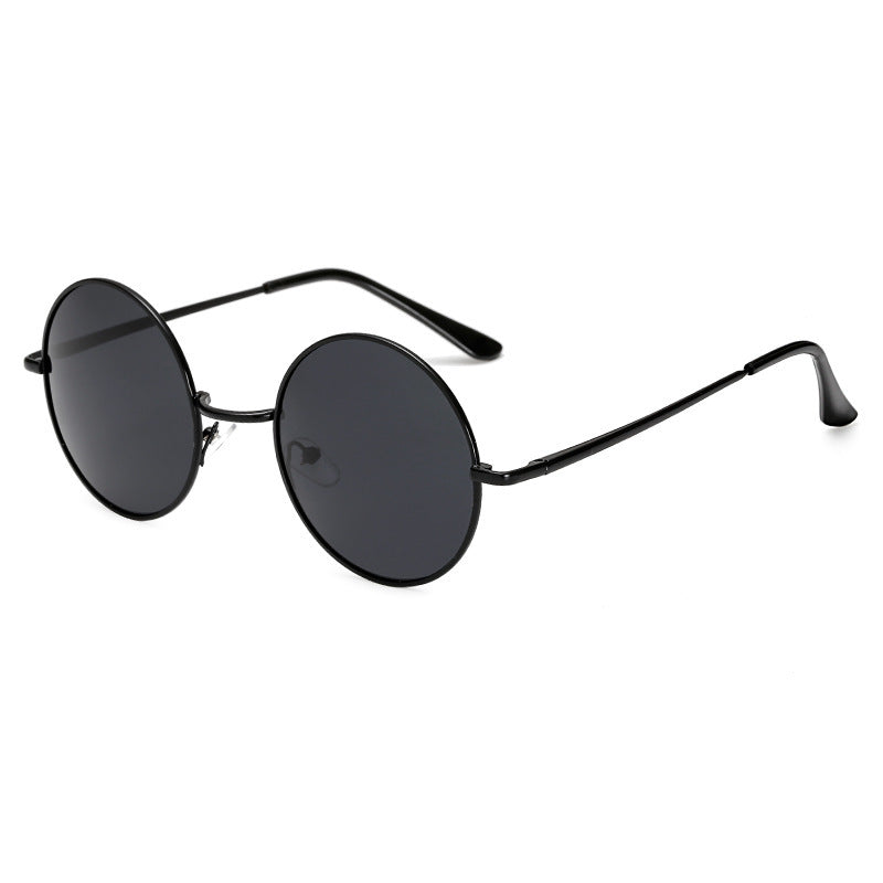 Polarized Vintage Metal Frame Sunglasses UV400 Resin Lens 99 Percent Light Transmittance Durable All Day Comfort