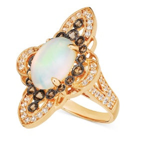 Moonstone Ring Women Alloy Jewelry Celestial Glamour