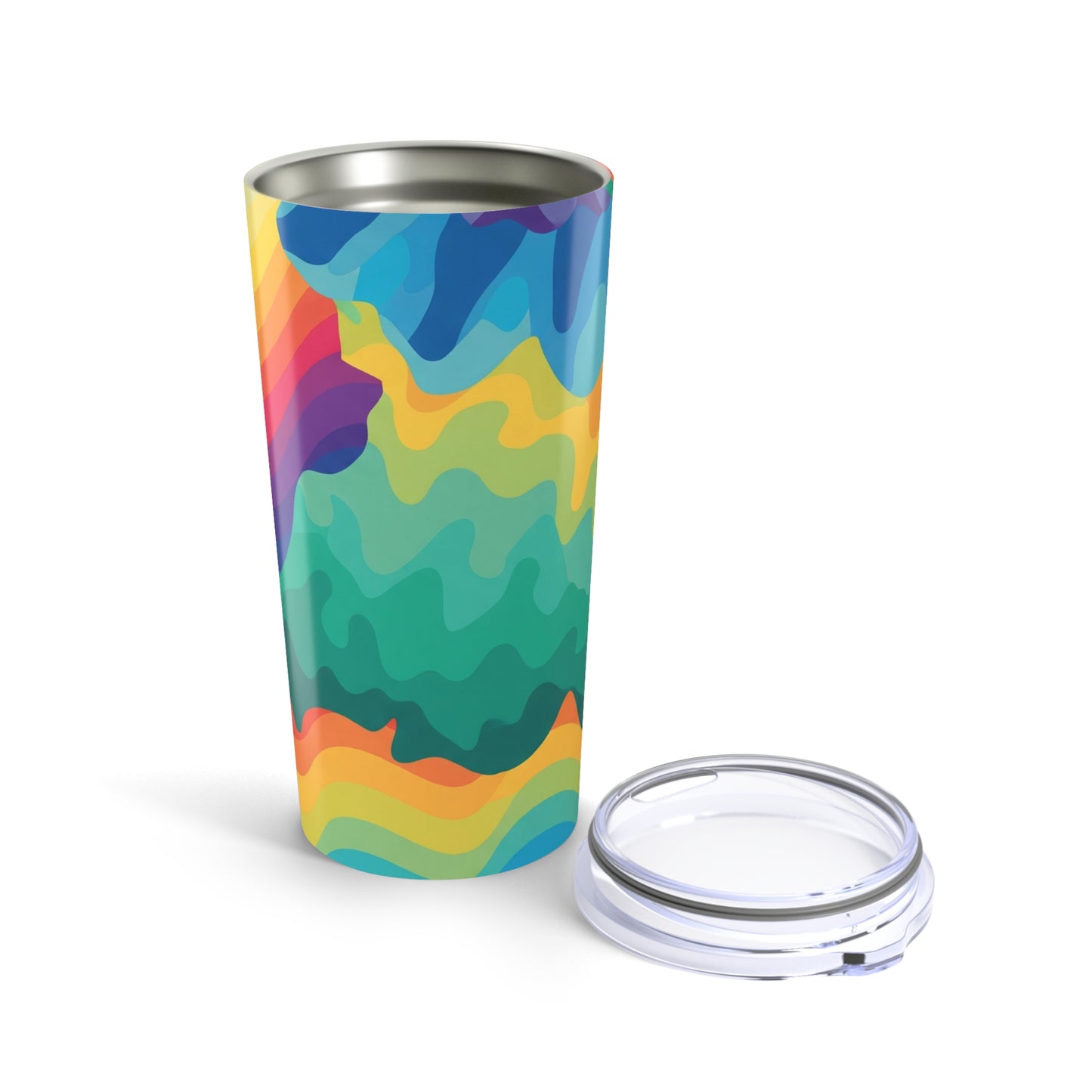 20oz Vacuum Insulated Stainless Steel Travel Mug With Double Wall Keeps Drinks Hot Or Cold Leak Proof BPA Free