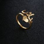 Custom Arabic Name Ring Engraved Arabic Script Personal Name Keepsake Jewelry Gift For Loved One Unique Styles