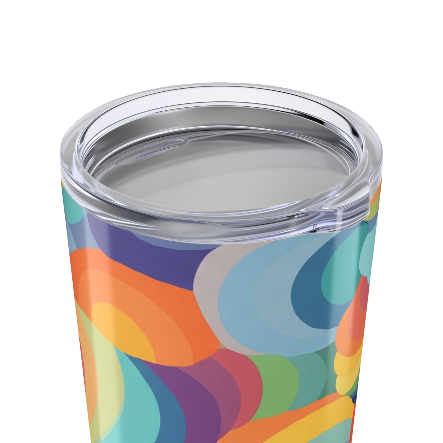 20oz Stainless Steel Printed Tumbler With Double Wall Vacuum Insulation Spill Resistant For Hot And Cold Beverages