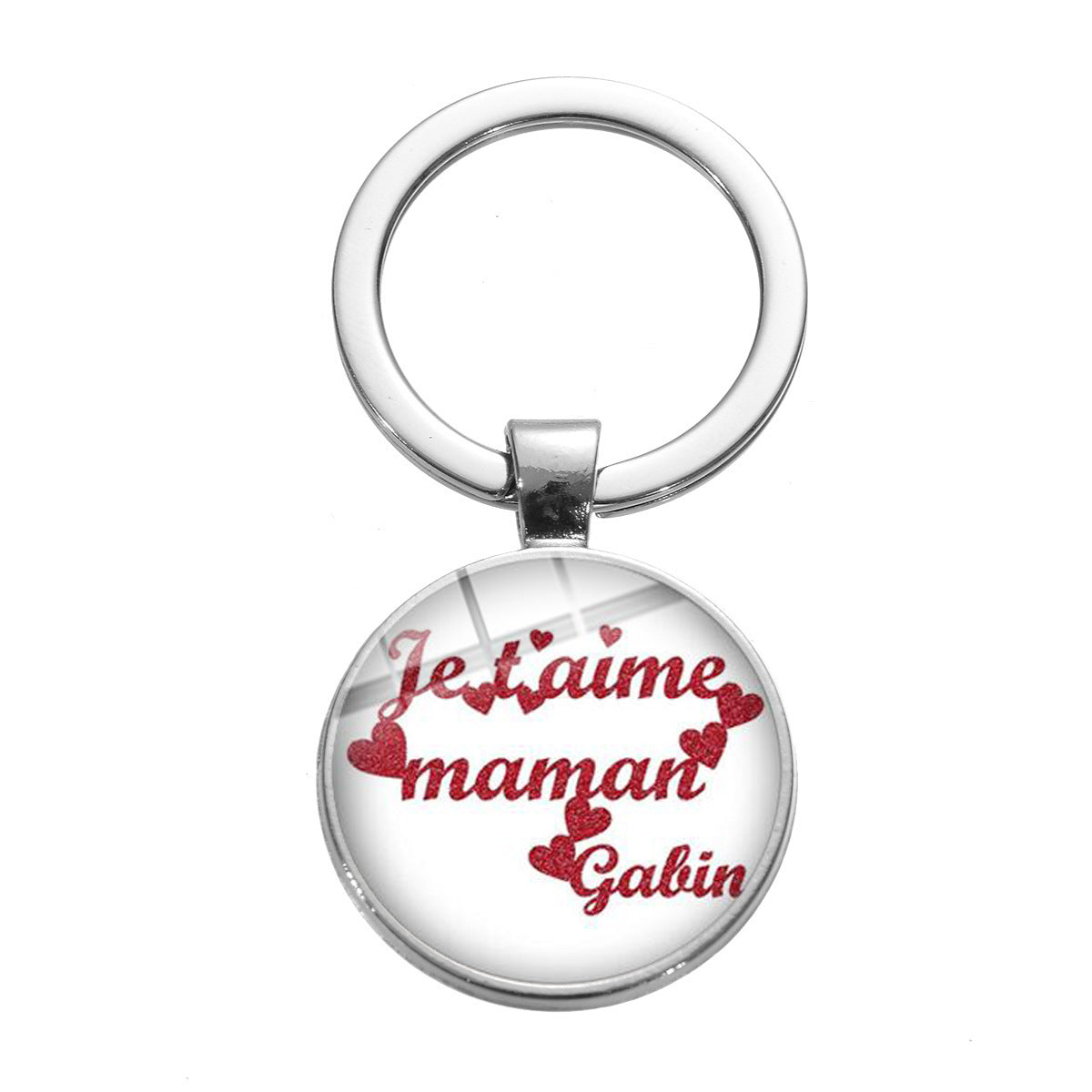 Mom Keychain Gift Zinc Alloy Key Ring Decorative Pendant For Mothers Day And Special Occasions For Mom On Any Occasion