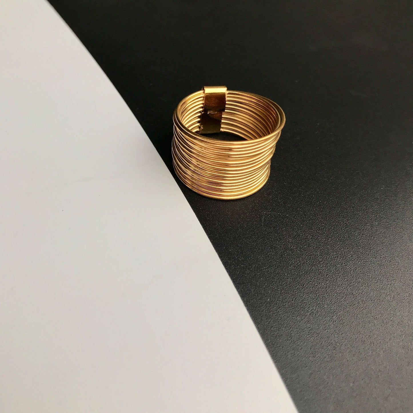 Matching Couple Rings Stainless Steel Geometric Electroplated Durable Simple Fashion Jewelry For Unisex Kit Set