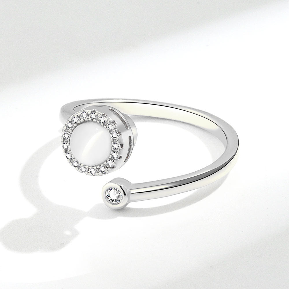 Simple Fashion Ring for Women Adjustable Gold Tone Jewelry