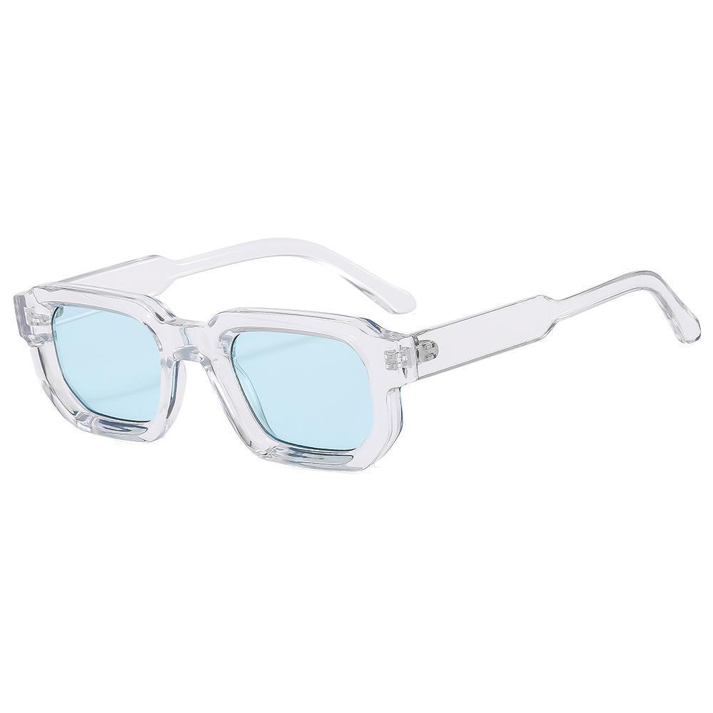 Women Retro Square Sunglasses Thick Frames Small Fashion Design Sun Protection Travel Driving Parties Antiques