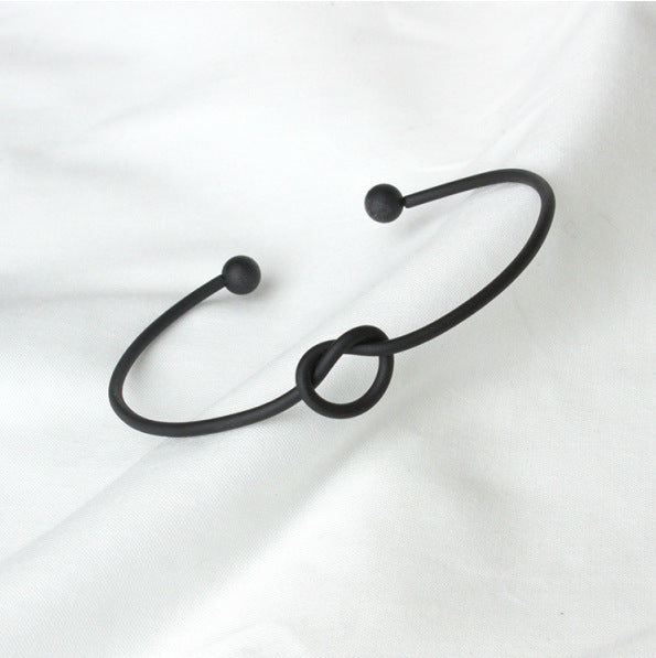Women Adjustable Knotted Bracelet Korean Design Alloy
