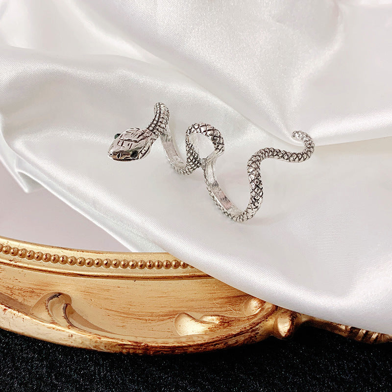 Mens Single Finger Ring Retro Alloy Fashion Jewelry European American Style Ancient Silver Ring For Men Handcrafted