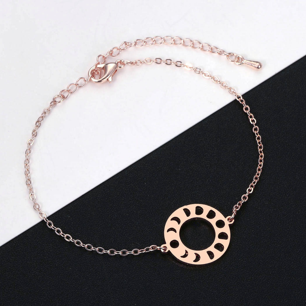 Giraffe Stainless Steel Bracelet Mother And Baby Giraffe Bangle Geometric Simple Design Gift For Mom Gold Silver