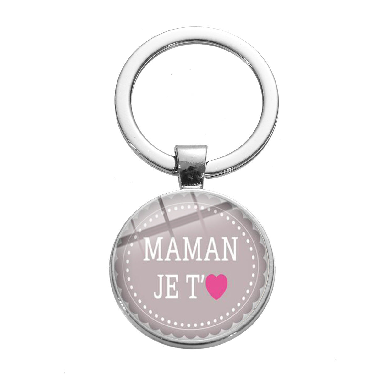 Mom Keychain Gift Zinc Alloy Key Ring Decorative Pendant For Mothers Day And Special Occasions For Mom On Any Occasion