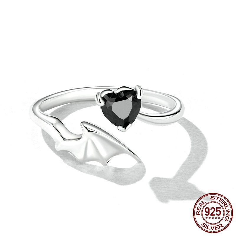 Heart Shaped Zircon Jewelry Set With Earrings Necklace And Ring 925 Sterling Silver Box Chain Gemstone Gift Box