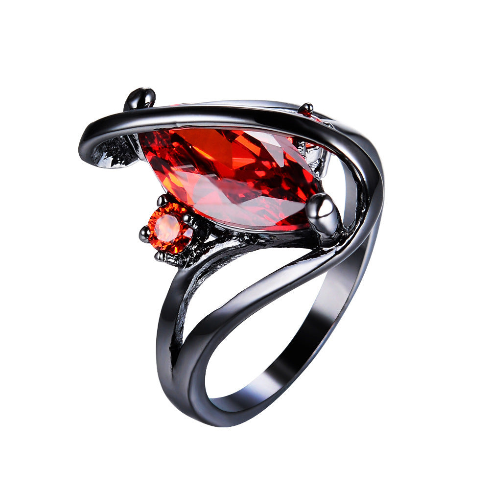 Mens S Shaped Zircon Diamond Ring Gold Plated Copper High End Quality Jewelry For Daily Wear Special Occasions