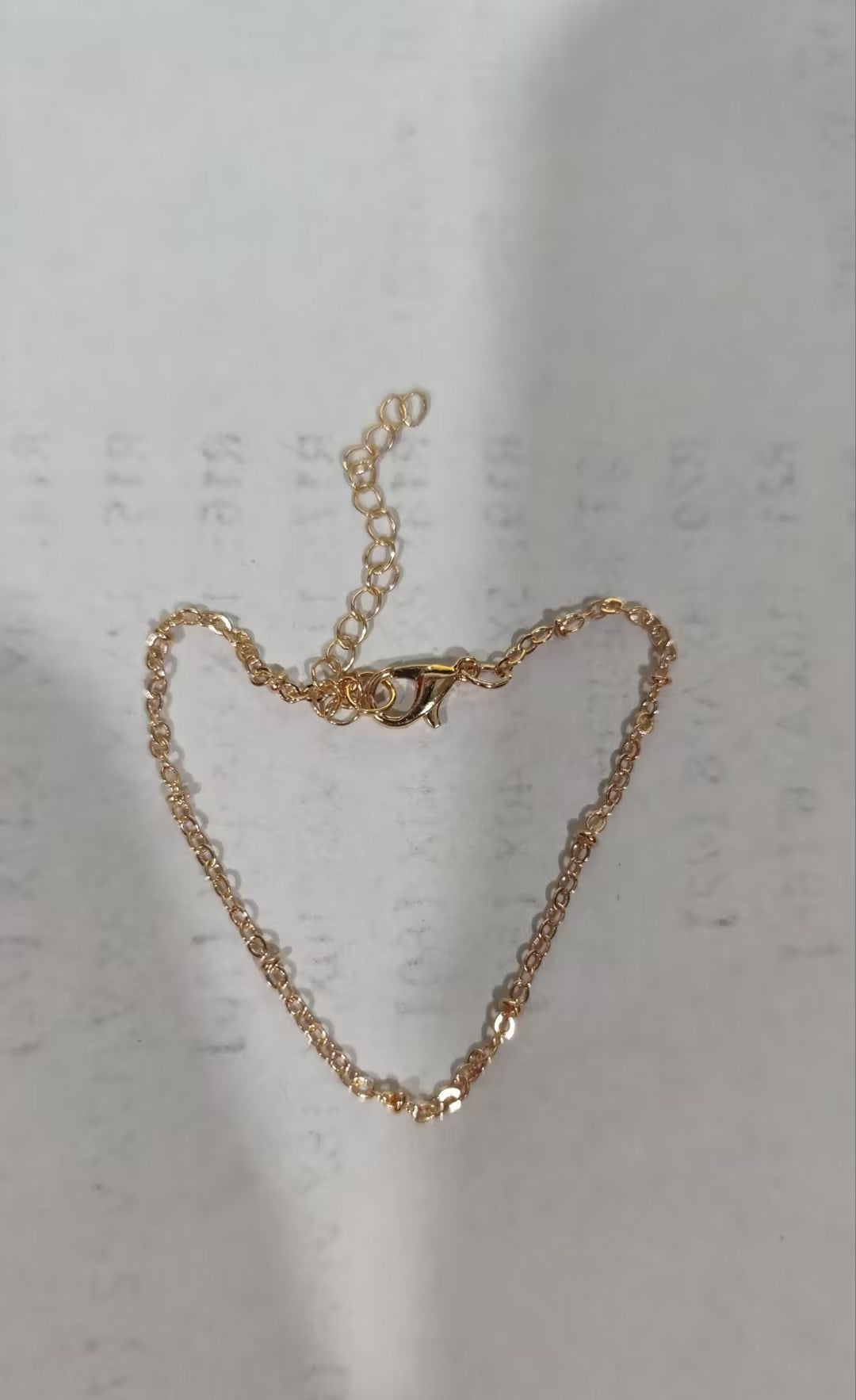 Unisex Geometric Bracelet Electroplated Gold And White Finish Alloy With Extension Chain Fashion Jewelry Gifts