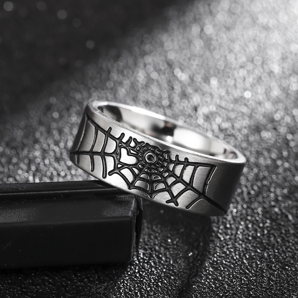 Mens Durable 8mm Stainless Steel Ring Band For Anniversary Wedding Engagement Travel Gift For Daily Travel Joy