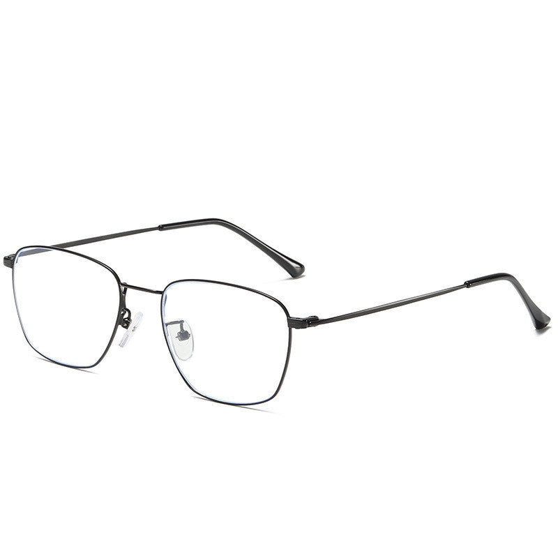Unisex Vintage Computer Glasses Metal Frame Anti Blue Light Eyeglasses For Screen Time All Day Comfort At Desk