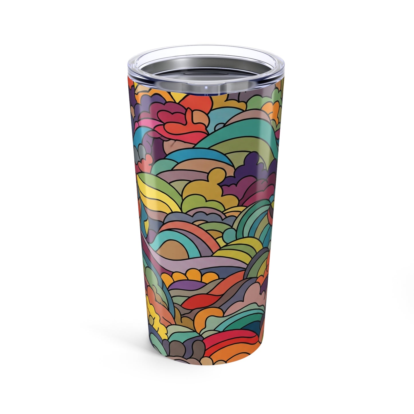 20oz Stainless Steel Tumbler With Double Wall Vacuum Insulation Spill Resistant Travel Mug For Hot And Cold