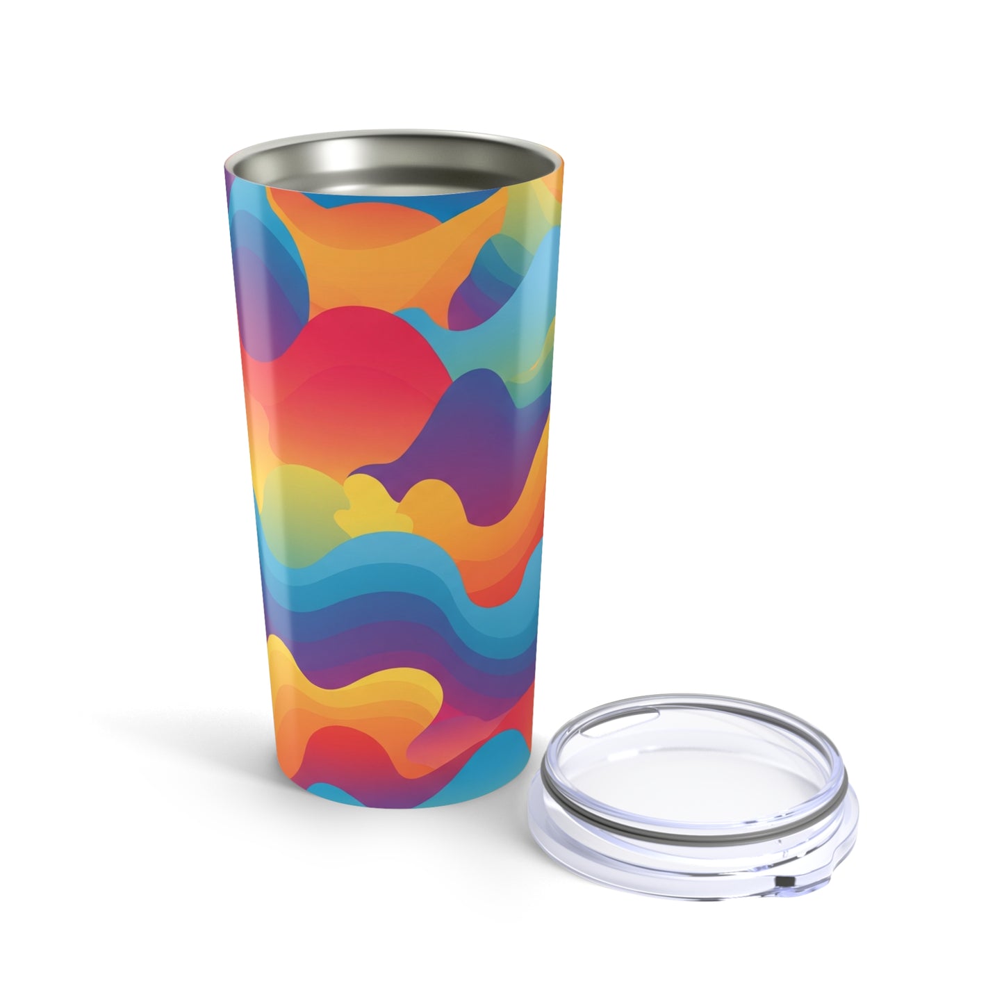 20oz Stainless Steel Tumbler With Double Wall Vacuum Insulation Leak Proof Durable Keeps Beverages Hot Or Cold