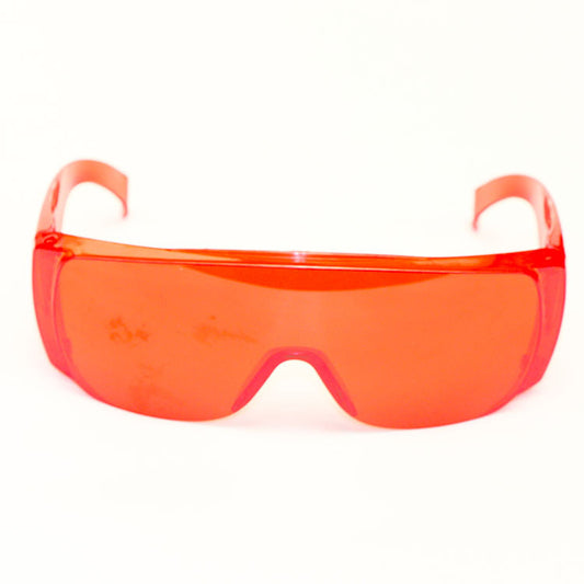 Protective Safety Glasses Polycarbonate Lenses Windproof Dustproof Waterproof Transparent Frame Enhanced Visibility
