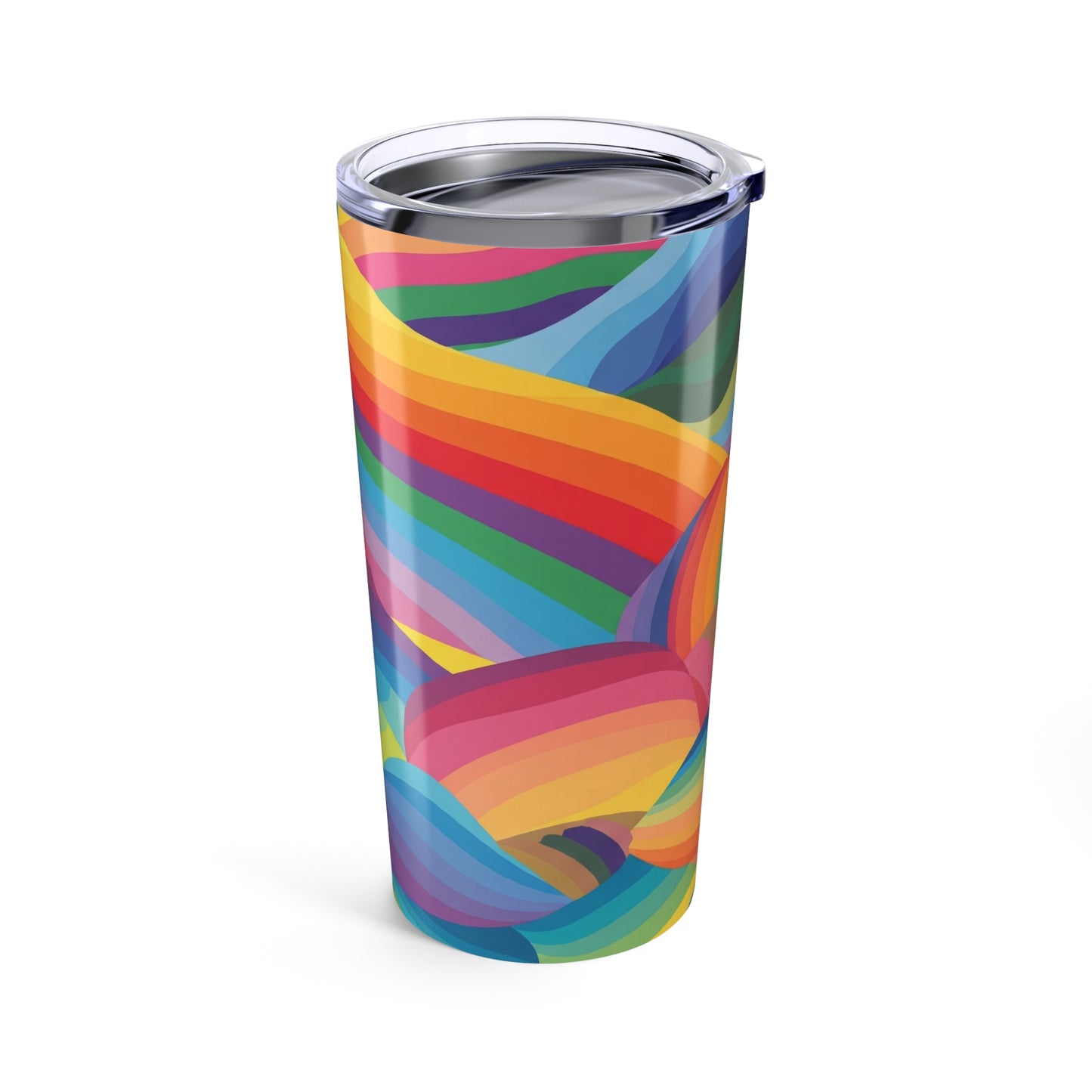 20oz Stainless Steel Printed Tumbler With Double Wall Vacuum Insulation Spill Resistant Durable Hot And Cold
