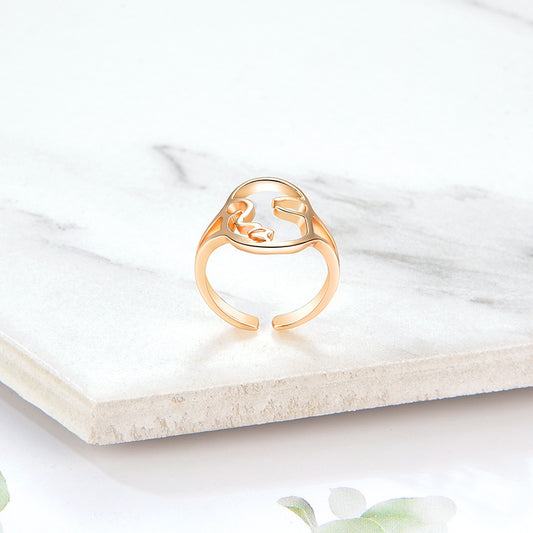 Geometric Alloy Ring For Women Fashion Jewelry Geometric Design For Everyday Wear And Commute Daily Wear Style