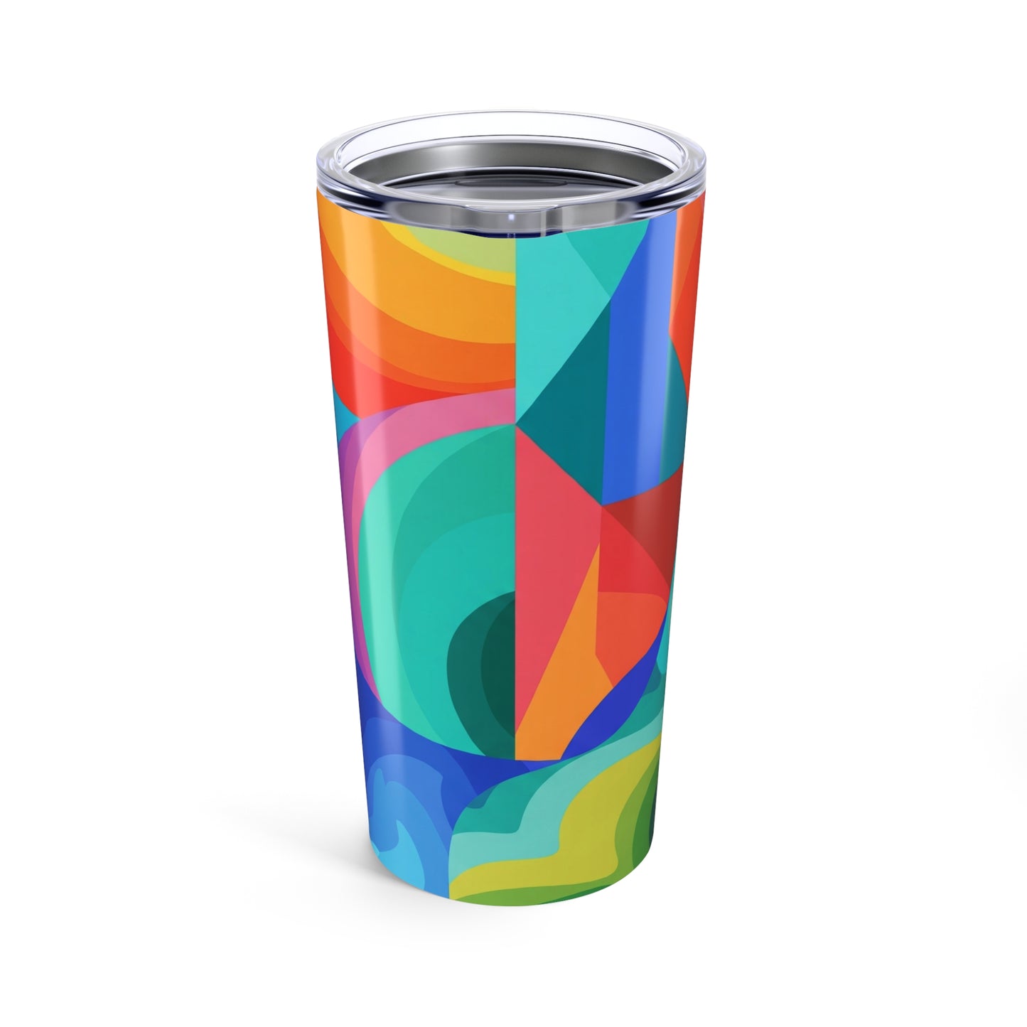 20oz Stainless Steel Printed Tumbler With Double Wall Vacuum Insulation Spill Resistant BPA Free Travel Coffee Cup