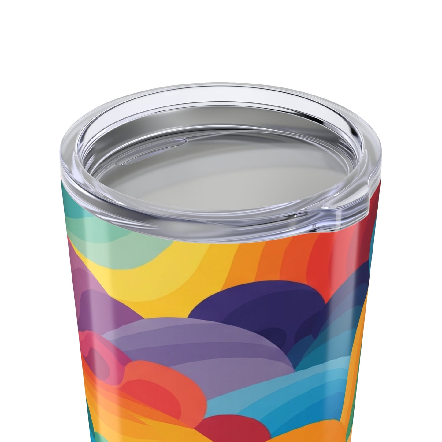 20oz Stainless Steel Printed Tumbler With Double Wall Vacuum Insulation Spill Resistant For Hot And Cold Beverages