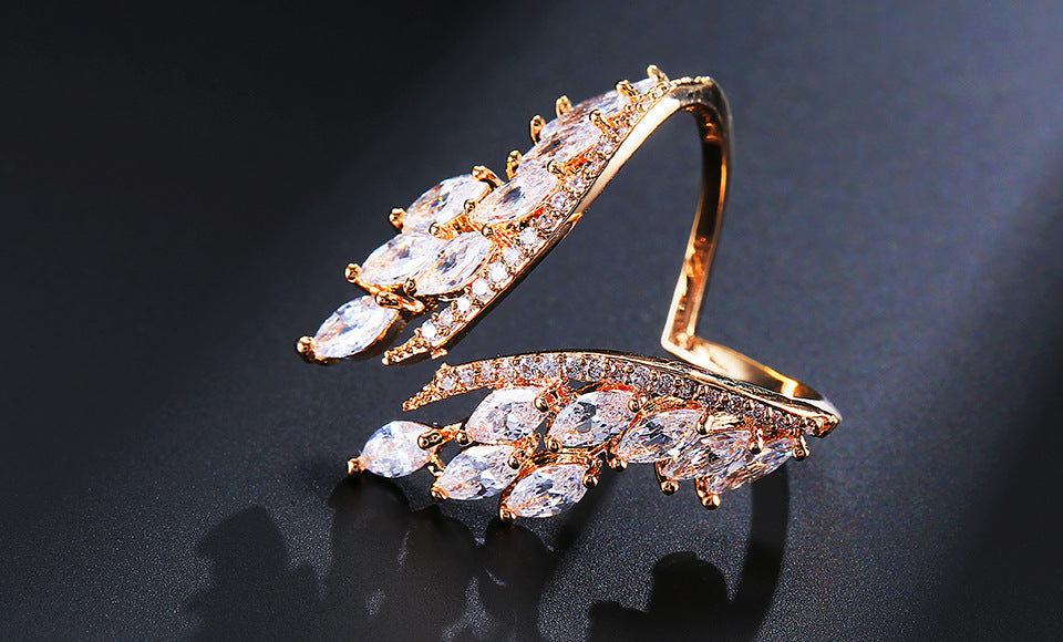 Creative Diamond Zircon Ring