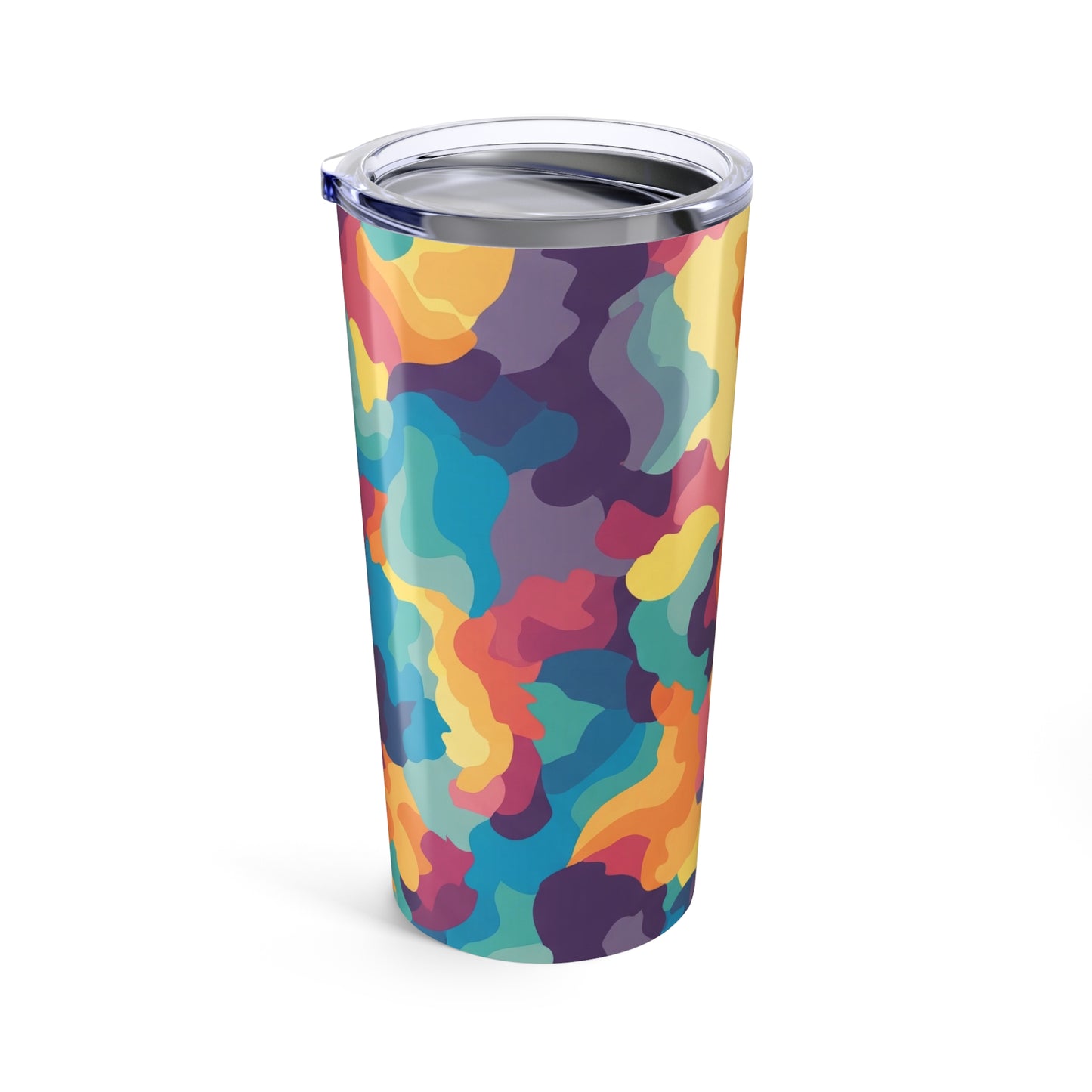 20oz Stainless Steel Tumbler With Double Wall Vacuum Insulation Leak Proof Printed Design For Hot And Cold