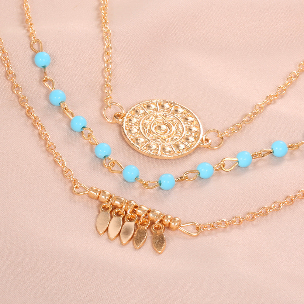 Electroplated Geometric Geometric Geometric Bracelet Friendship Gift Gift Gift Boho Boho Boho Chic Chic Unisex