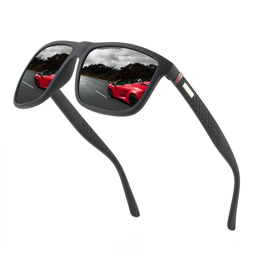 Polarized Sunglasses UV400 Protection Resin Lens Frame