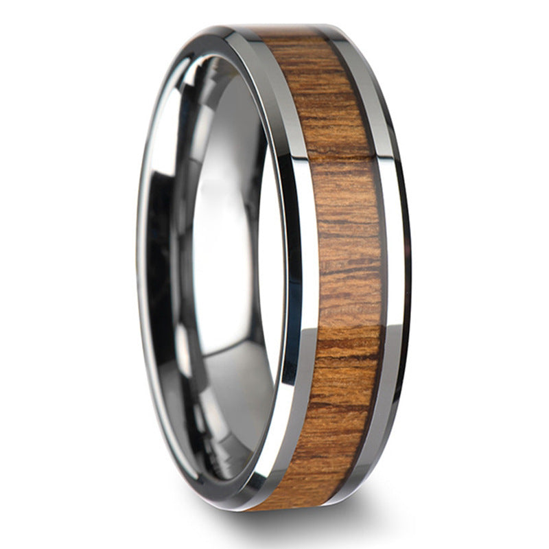 Stainless Steel Ring With Encrusted Design For Men And Women Water Resistant Daily Wear Everyday Comfort Style