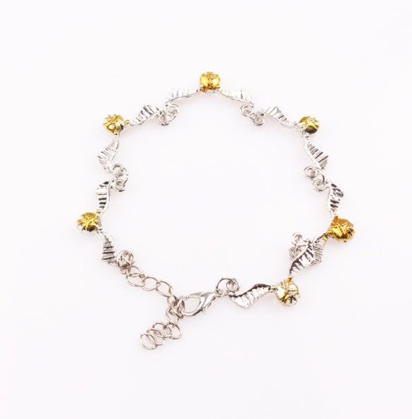 Cartoon Character Bracelet With Faux Gemstones Alloy Electroplated Vintage Style For Women Retro Style Jewelry