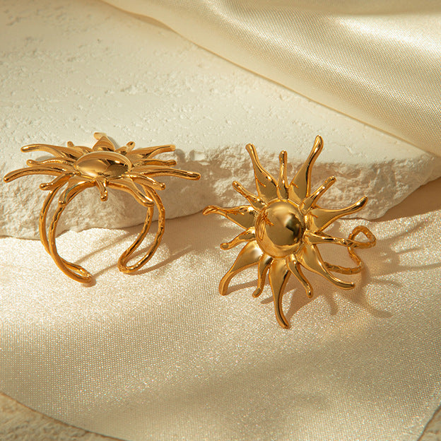 Dual Layer Open End Ring Stainless Steel Unisex Fashion Accessory Minimal Everyday Jewelry Gift Idea Style Now