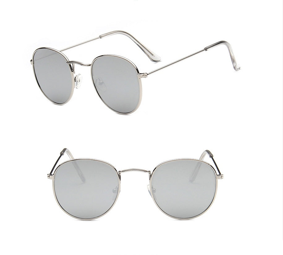 Metal Frame Sunglasses UV400 Protection Classic Retro Style