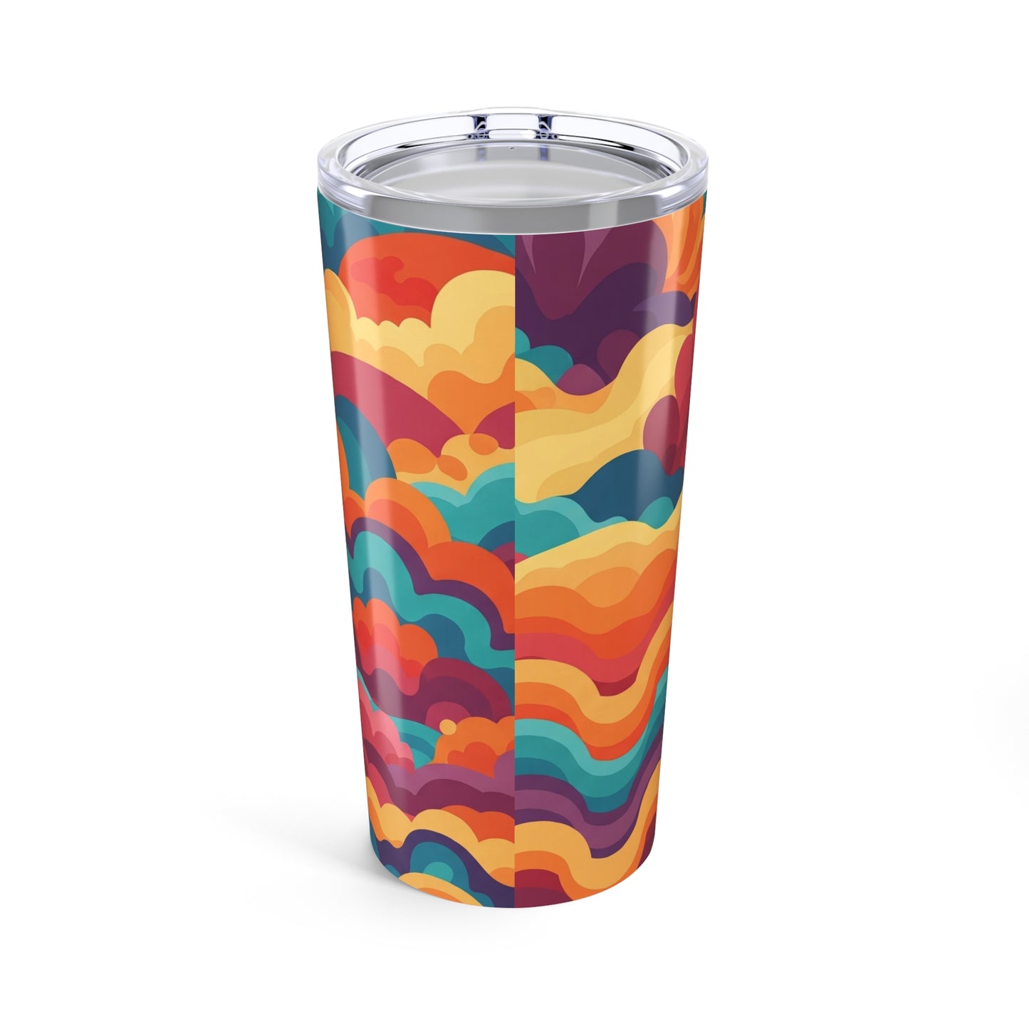 20oz Stainless Steel Tumbler With Double Wall Vacuum Insulation Spill Resistant Hot Cold Travel Mug Durable