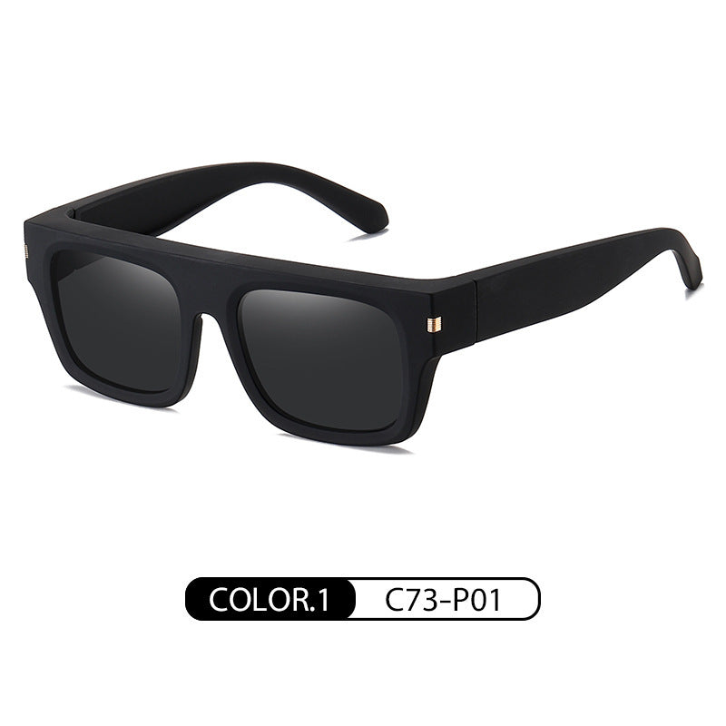 Polarized Sunglasses For Driving Fishing Cycling Outdoor Sports TAC Lens TR90 Frame Lightweight Black Eyewear