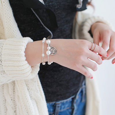 Womens 925 Silver Ring Double Twist Thin Band Adjustable Opening Retro Fashion Jewelry Gift For Women Everyday