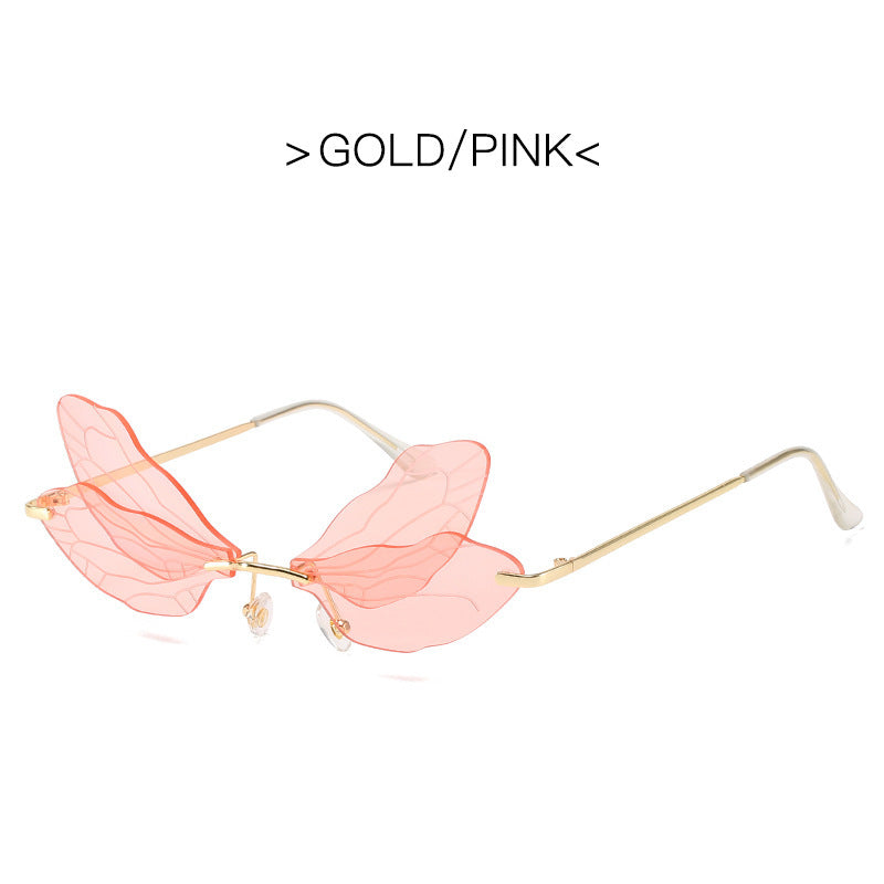 Unisex Sunglasses Gradient Lens Metal Frame Beachwears Eyewear Colorful Hip Hop Style Sunglasses Pro Polarized