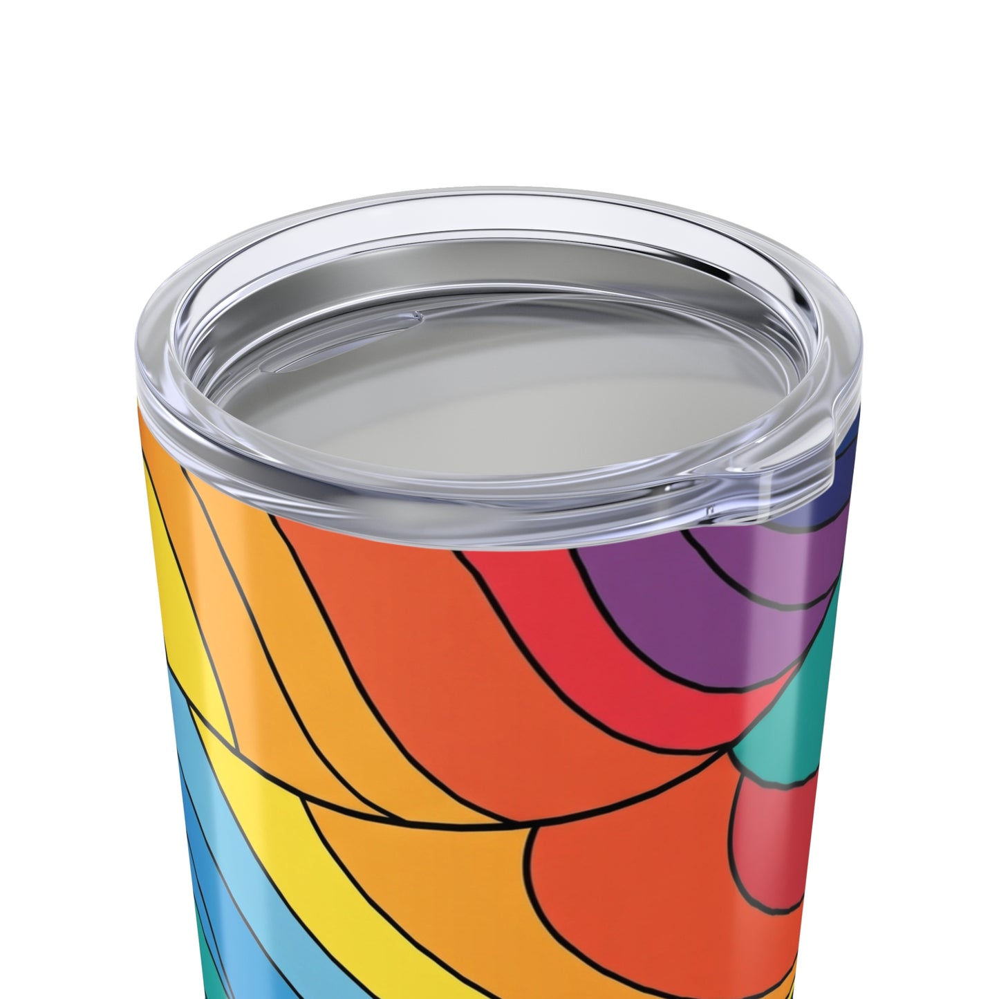 20oz Stainless Steel Travel Mug With Printed Design Double Wall Vacuum Insulation Spillproof Hot Cold Dishwasher