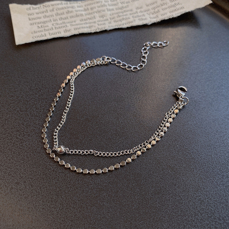 Women Titanium Steel Bracelet Electroplated Fashion Jewelry Beautiful Design Ladies Bangle Gift For Her Shines