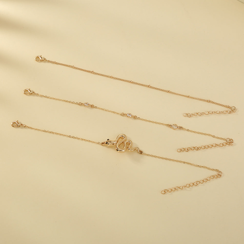 Womens Copper Snake Bracelet MultiLayer Bangle ExaggeratedDesign Fashion Jewelry Statement Piece Unique Plated