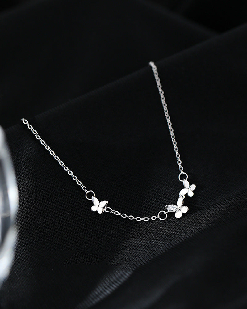 Copper Women Adjustable Bracelet Butterfly Flower Shadow Jewelry Animal Zodiac Pastoral Travels Style Everyday