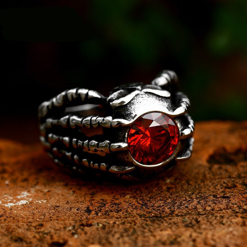 Domineering Hand Bone Men's Ring