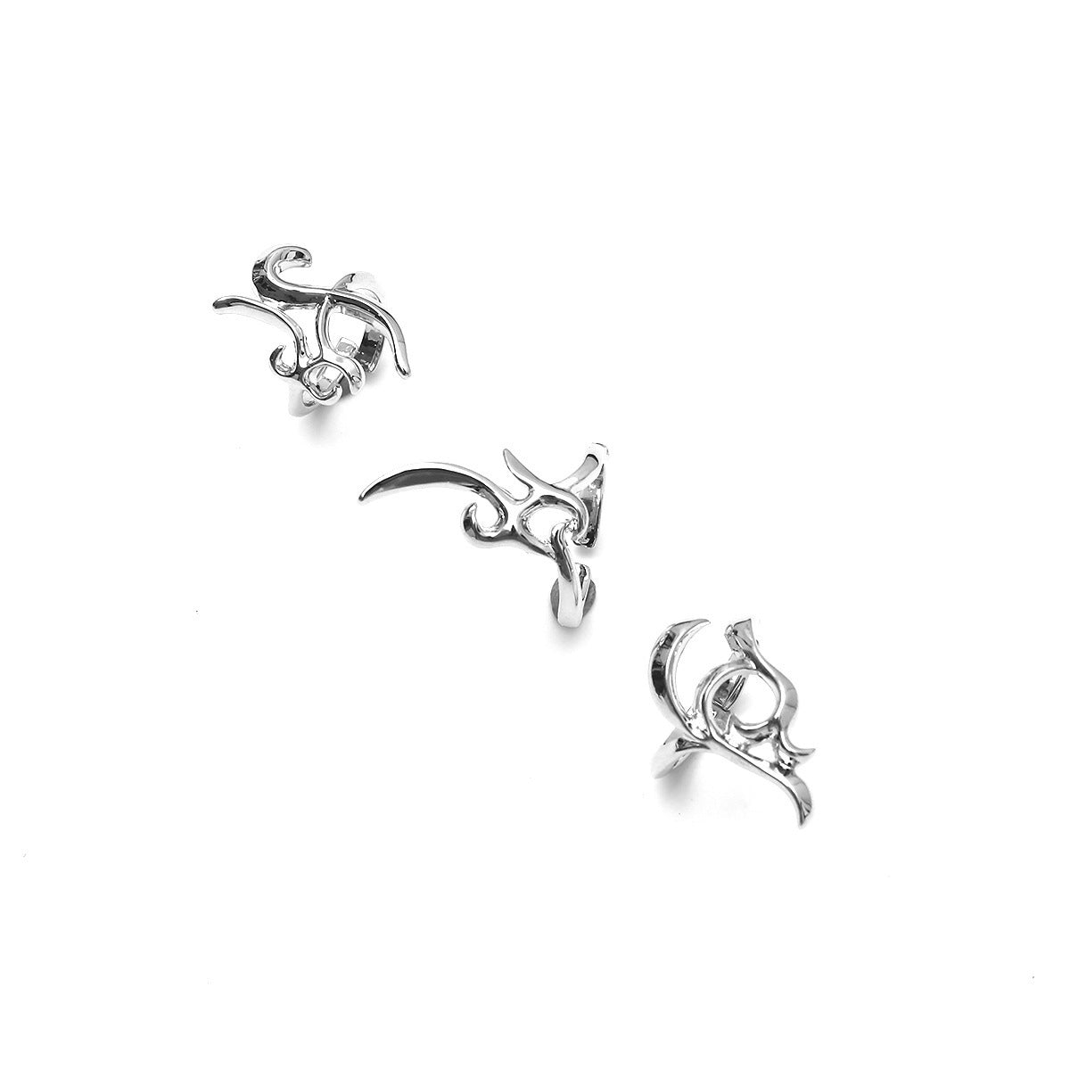 Womens Geometric Alloy Ring Set Knuckle Rings Electroplated Fashion Jewelry European Style Accessories And More