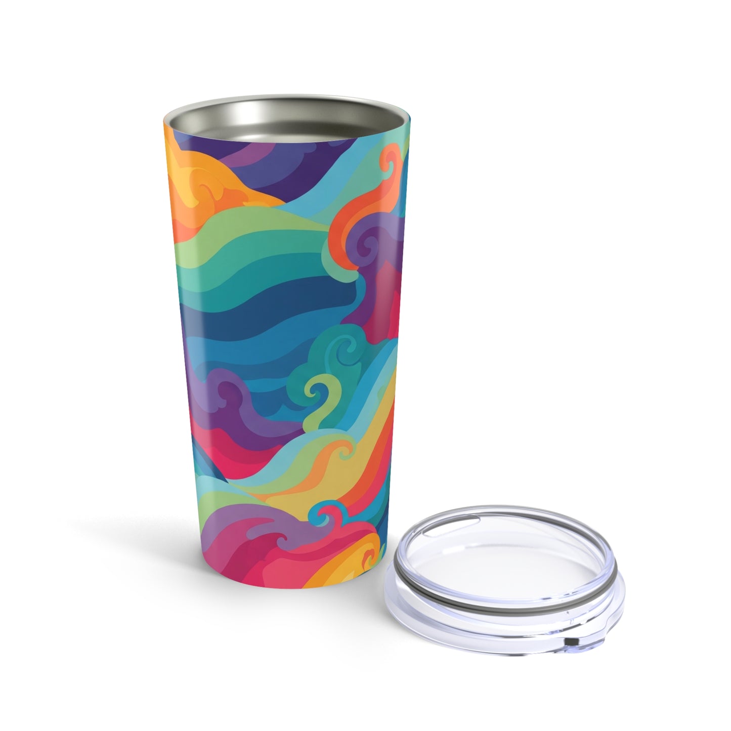 20 Oz Stainless Steel Tumbler With Double Wall Vacuum Insulation Leak Proof Lid Travel Mug Durable And Dishwasher
