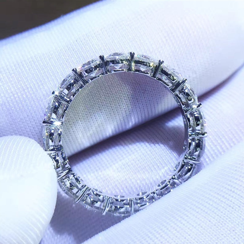 Elegant Alloy Engagement Ring Exquisitely Crafted Finger Jewelry For A Special Occasion Material Size May Vary